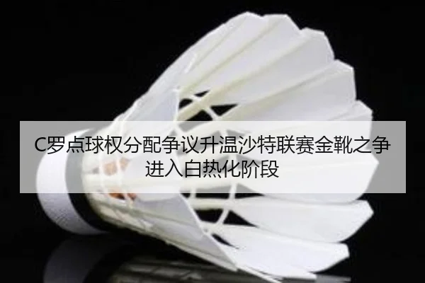 C罗点球权分配争议升温沙特联赛金靴之争进入白热化阶段